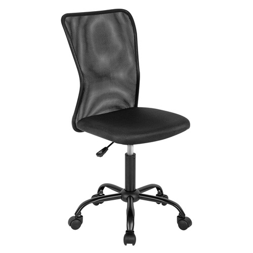 Armless office desk - office, chair
